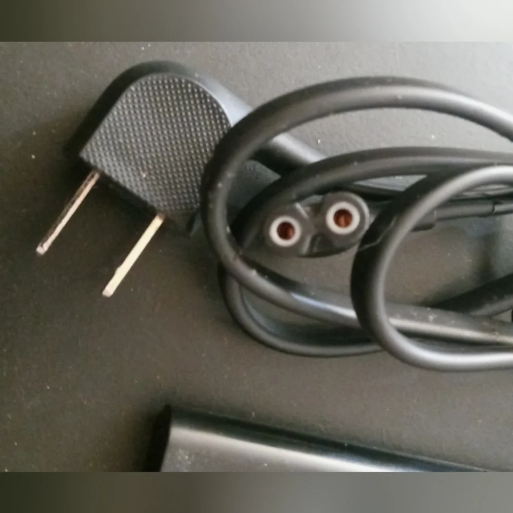 Samsung Black TV Remote & Power Cord universal cord and remote